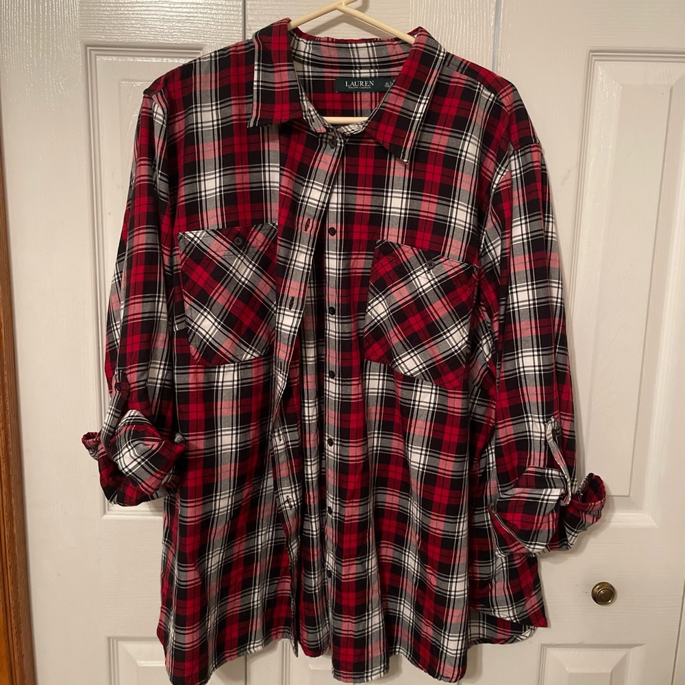 ralph lauren button up